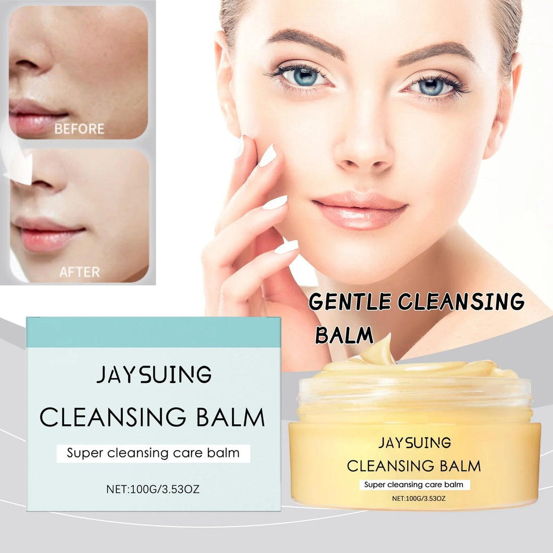 Face Revitalizing Cleanser Gentle Cleansing Hydrating Moisturizing Removing Facial Impurities Soothing and Nourishing Cleanser Halalzen