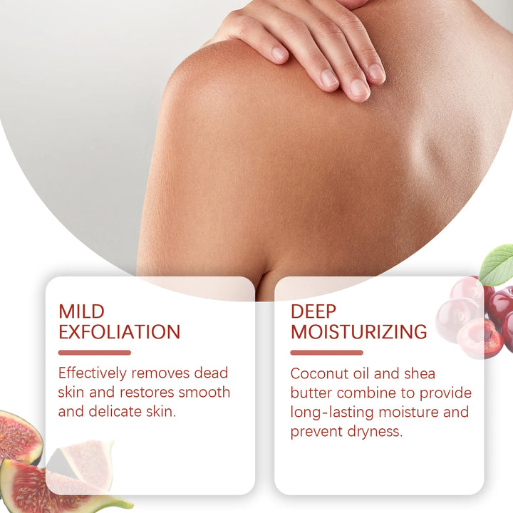 Body Scrub Exfoliating Deep Cleaning Dead Skin Remover Anti Acne Brightening Knee Elbow Moisturizing Whitening Repair Skin Care