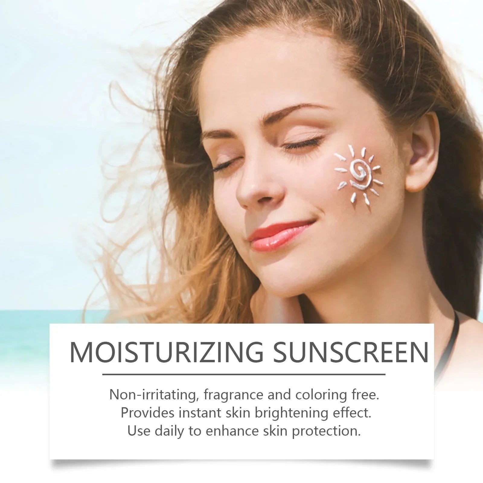 Sunscreen Cream Spf 90+ UV Protective Sunburn Repair Cream Sun Block Isolation Cream Moisturizing Oil-Control Skin Care Products Halalzen