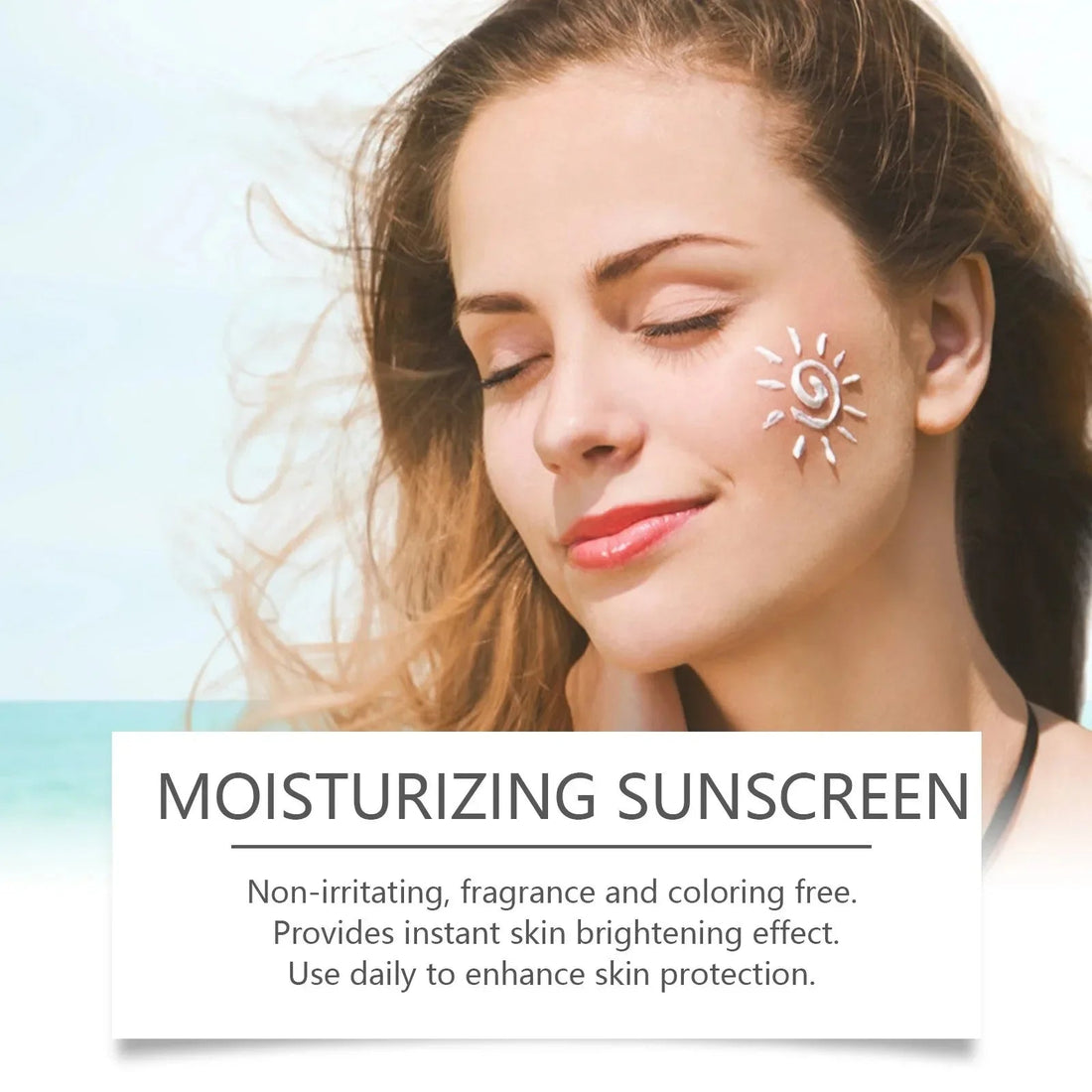Sunscreen Cream Spf 90+ UV Protective Sunburn Repair Cream Sun Block Isolation Cream Moisturizing Oil-Control Skin Care Products Halalzen