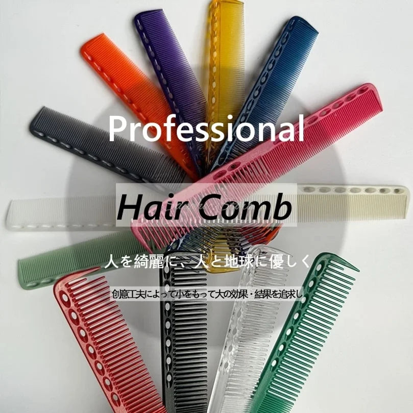 1PC 18cm Professional Hairdressing Haircut Comb Double Headed Anti Static High Temperature Resistance Salon Hair Styling Tools