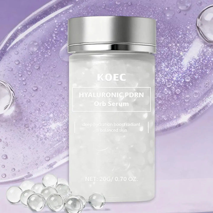 30,000 ppm Hyaluronic PDRN Orb Serum Salmon Spherical Particle Essence Bursting Hydration for Skin Repair Halalzen