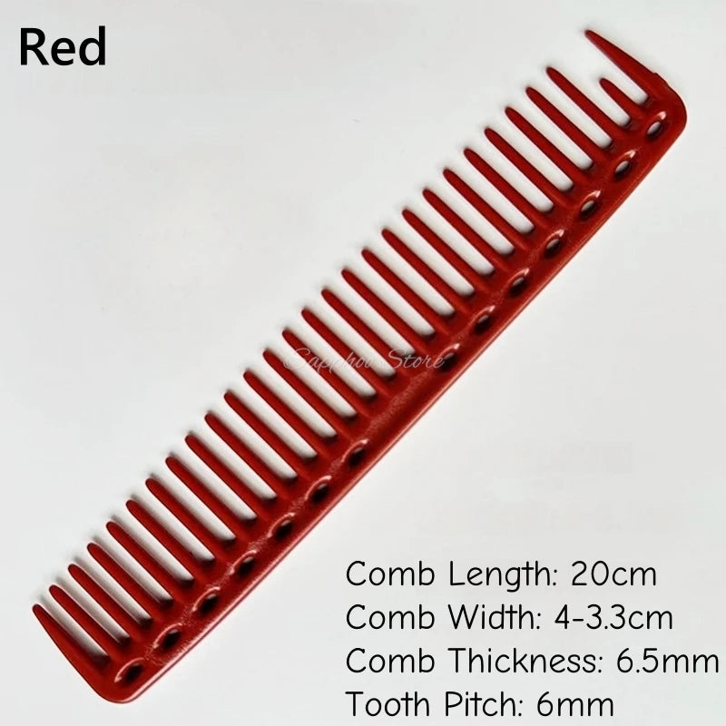 1PC 18cm Professional Hairdressing Haircut Comb Double Headed Anti Static High Temperature Resistance Salon Hair Styling Tools