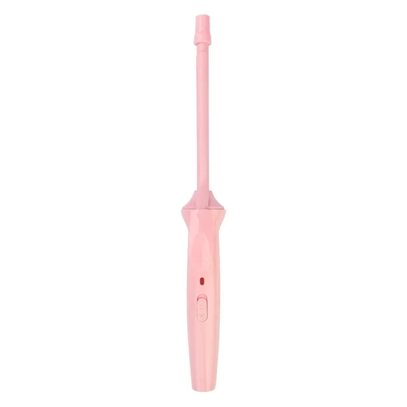Mini Hair Curling Iron 9mm Curler Wand Professional Curly Tongs Ceramic Electric Salon Styling Tool Small Crimping Iron Halalzen