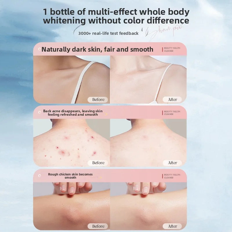 OHBT Camellia Shower Gel, 500ml Long Lasting Fragrance Deep Cleansing Body Wash, Moisturizing Refresh Amino Acid Exfoliate Halalzen