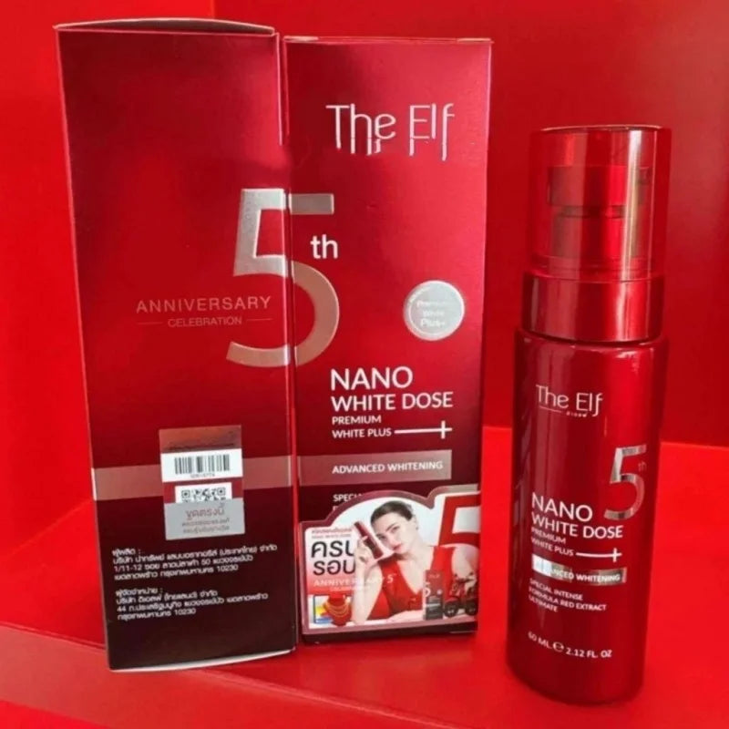 The Elf Nano White Dose truyen trang mo tham Brightening Serum educes Dullness & Improves Texture Even Skin Tone, Hydrate & Glow Halalzen
