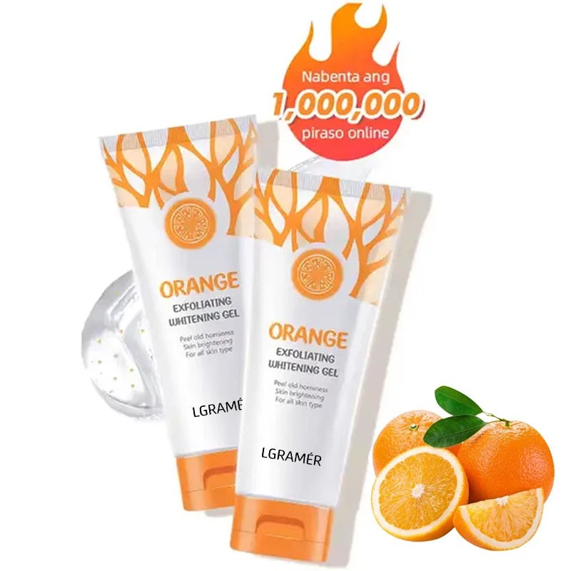 50g Orange Exfoliating Gel Dead Spot Remover Brighten Peeling Gentle Repair Scrub Whiten Moisturizer Hydrating Korean Skin Care