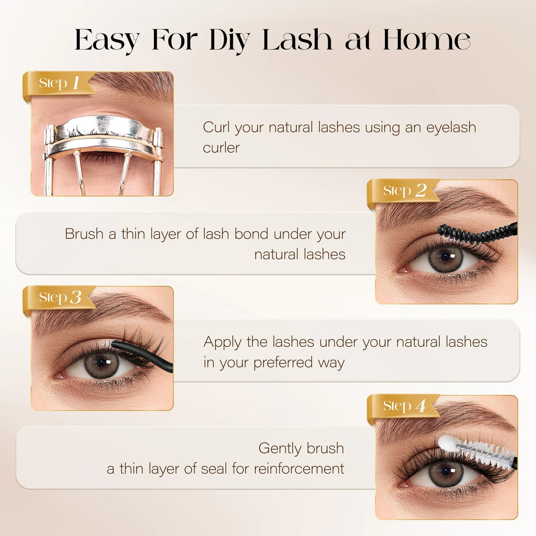 BEFER Glue For Eyelashes 2in1 Lash Bond And Seal Eyelash Glue+Eyelash Remover Waterproof Eyelashes Adhesives Strong Fixed Lash Halalzen
