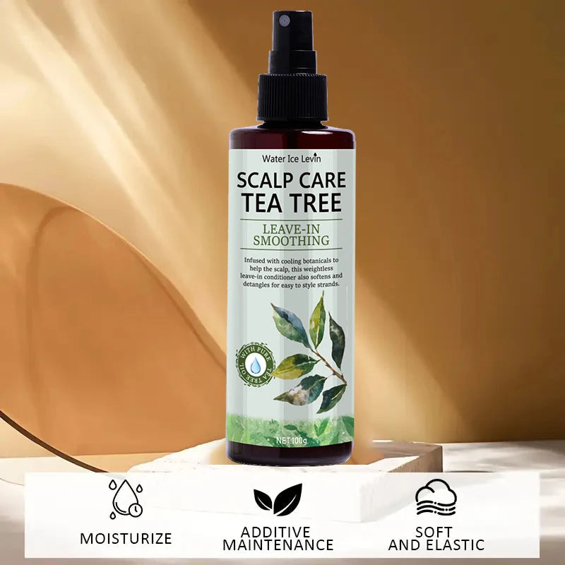 Tea Tree Essential Oil, Deeply Moisturizes Dry and Frizzy Hair, Suitable for Facial, Body, Light Beige Care and Nails, Ideal Choice for All Seasons Halalzen