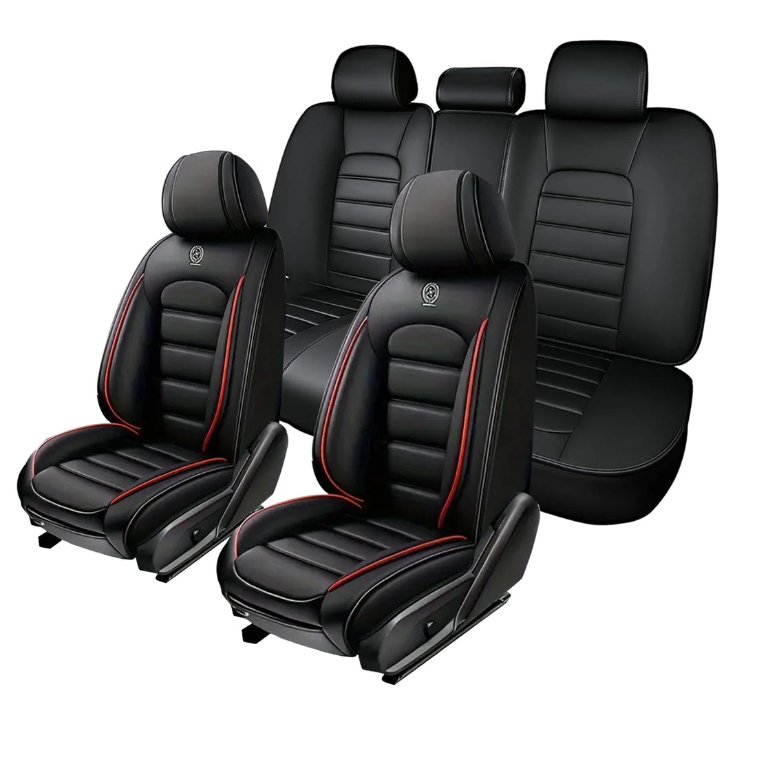 Car interior set: car seat cover, suitable for BUICK LACROSSE 2010-2016, waterproof PU leather, easy to clean, easy to install