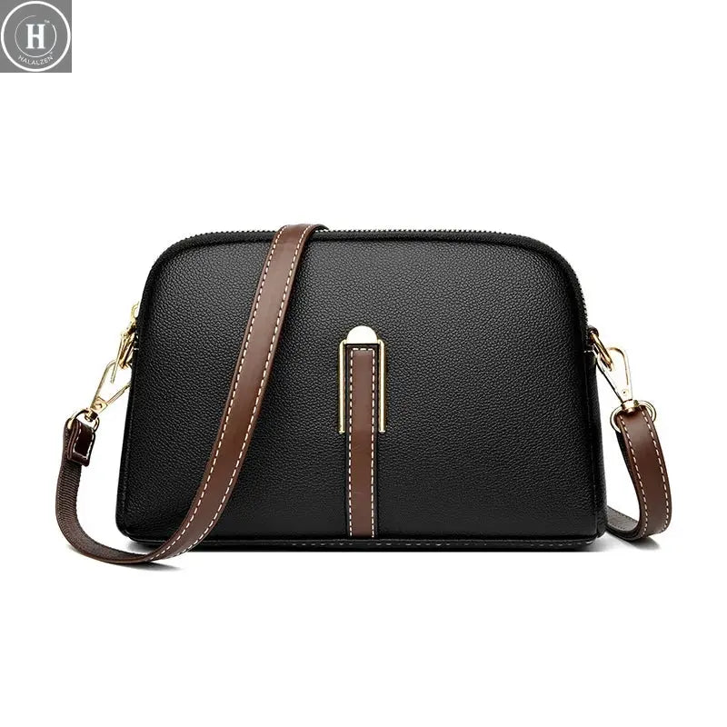 100% Genuine Leather Shoulder bag Women Handbag Designer Cowhide Flap Bag Luxury Women's Messenger Bags Crossbody Bags For Women HALALZEN