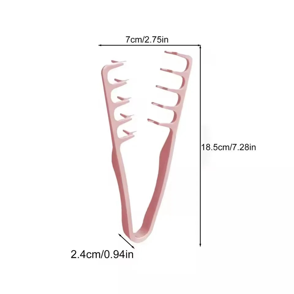 Wide Tooth Hair Comb Volumizing Wide-Tooth Hair Styling Comb Styling Volumizing Tool for Volume and Grooming Accessory Seam Halalzen