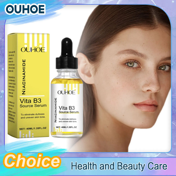 Niacinamide Face Serum Dark Spots Removal Brightening Rejuvenating Fade Melasma Hydrating Anti Wrinkle Vitamin B3 Essence