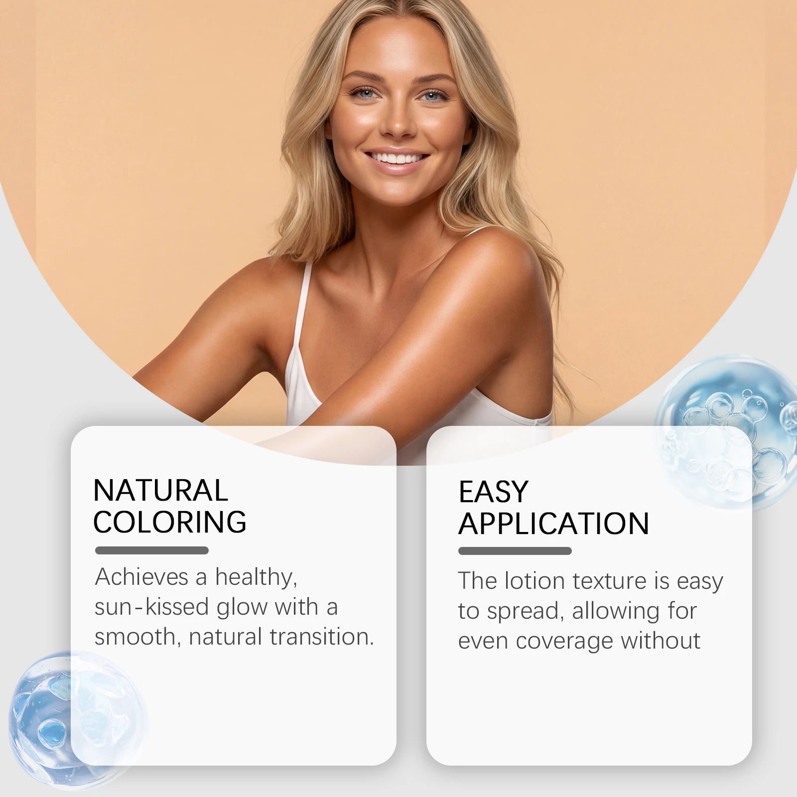 Hydrating Self Tanner Mist Sunless Tanning Spray Medium Bronze Glow Body Bronzer Water Natural Fake Tan Mist Long Lasting