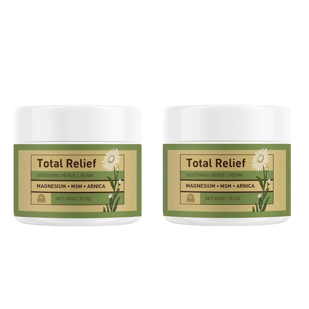 Magnesium Soothing Body Cream - Relieves Tension & Muscle Discomfort, Deep Moisturizing Joint Relief Cream for All Skin Types