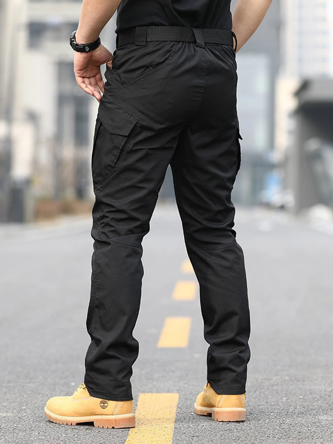 Cargo pants men's underpants underpants pant El Pants Large Size bottom ankle twill pants work adjustment fit easy pants