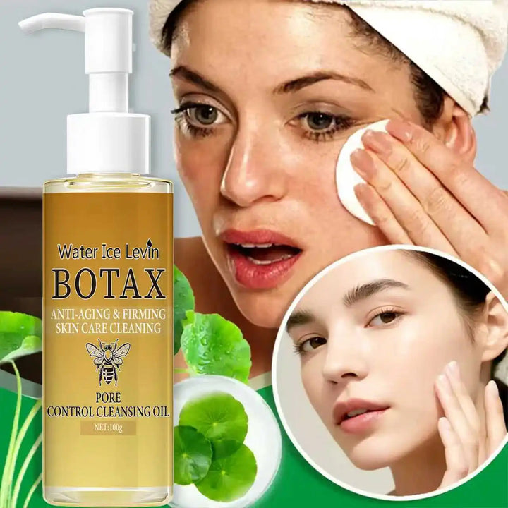 Cleansing Oil with Retinol & Bee Venom - Moisturizing & Protective Facial Cleanser with NMN for Elastic Skin Halalzen