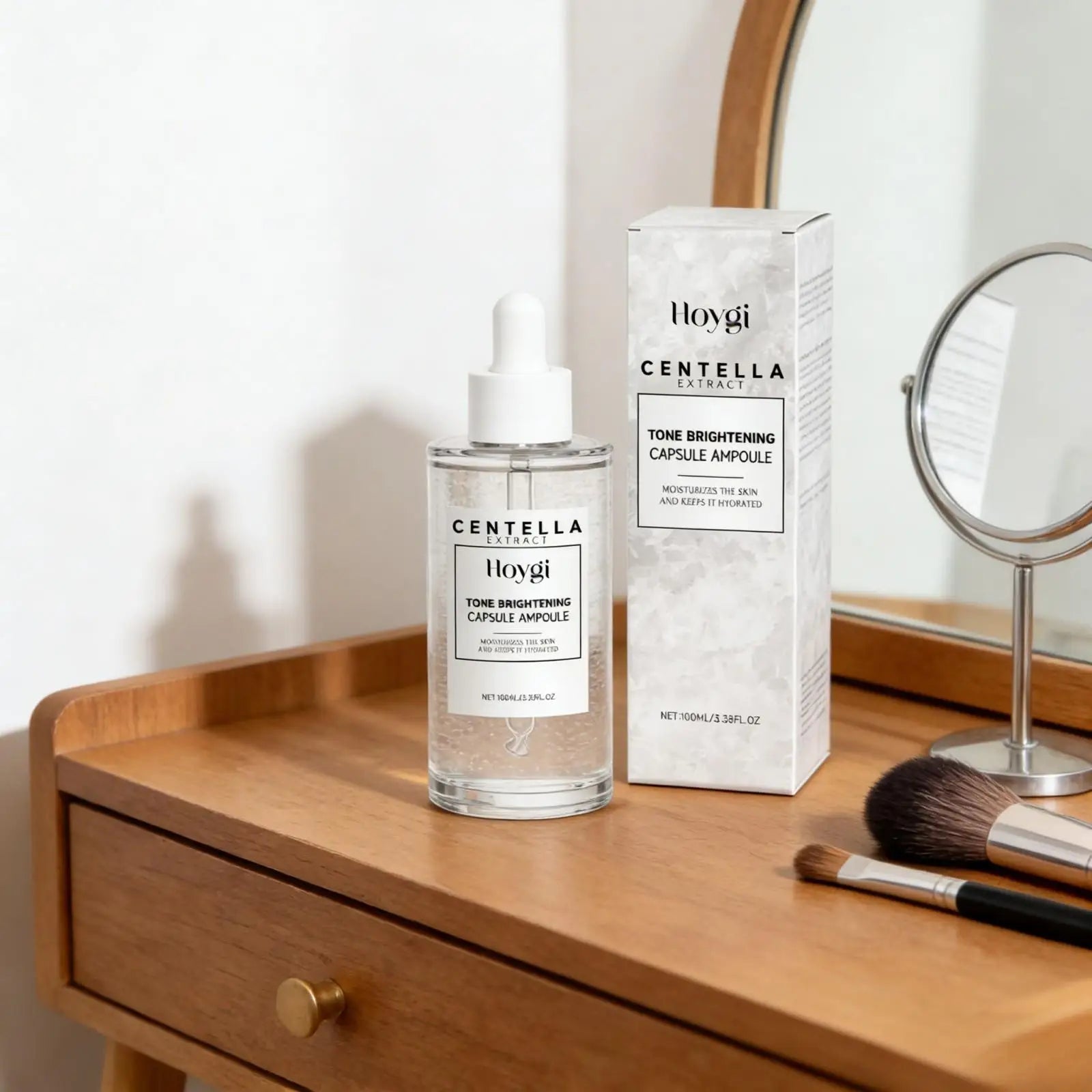 Hoygi Centella Tone Brightening Ampoule Moisturizing Facial Lifting Smooth Skin Soothing Refreshing Nicotinamide Capsule Serum