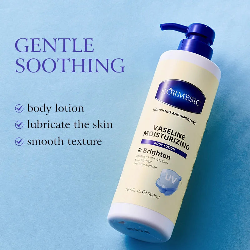 KORMESIC Vaseline Clinical Repair Body Lotion Cream Moisturising Exfoliating Leg Arm Nourishing Anti Smooth Wrinkle Skin Care