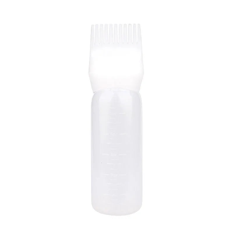 Head Scalp Massage Comb Silicone Shampoo Brush Hair Dye Tint Oil Applicator Bottle with Brush Salon Hair Styling Tools SZI20