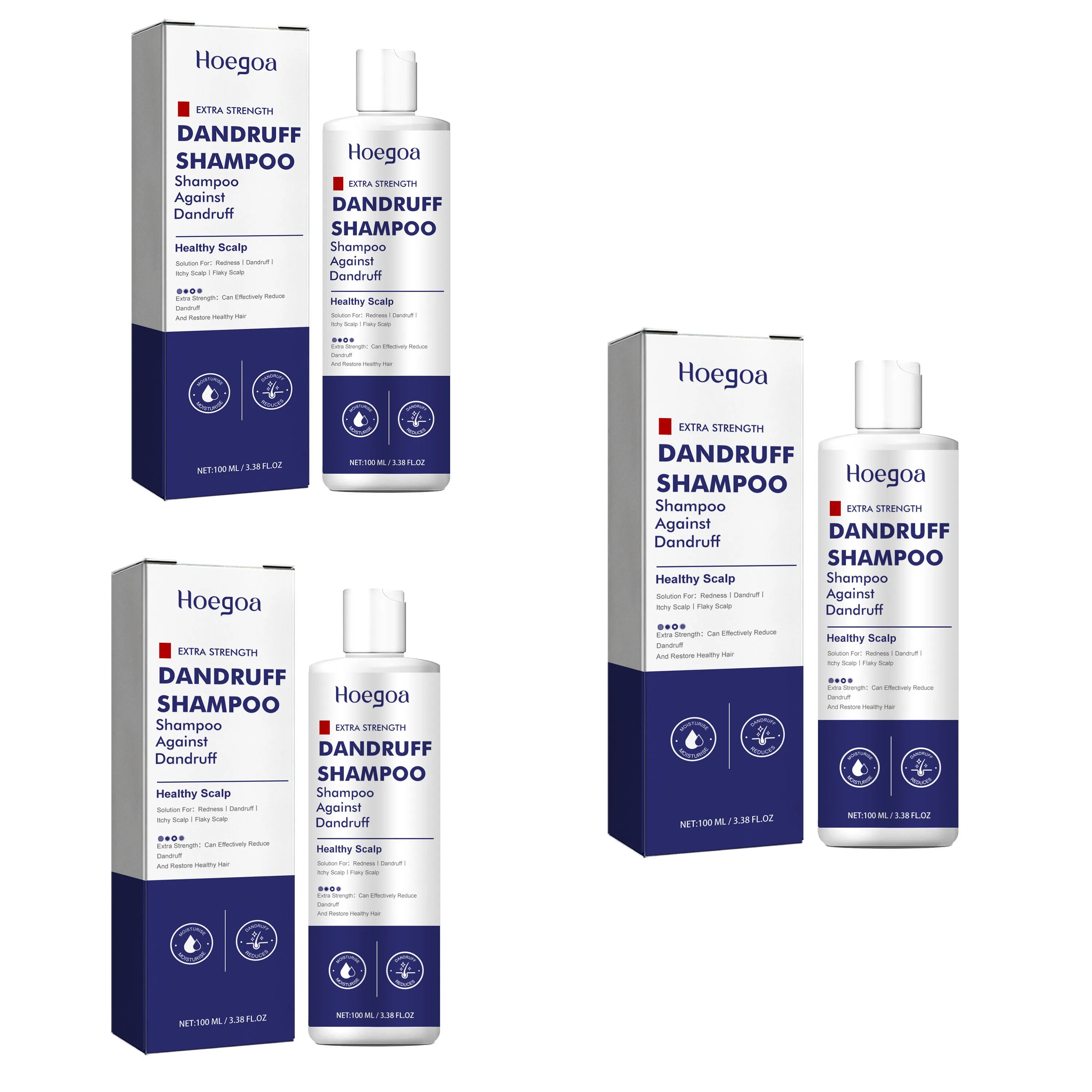 Folliculitis Shampoo Hair Loss Prevention Deep Scalp Cleansing Strengthening Hair Thickening Care Shampoo
