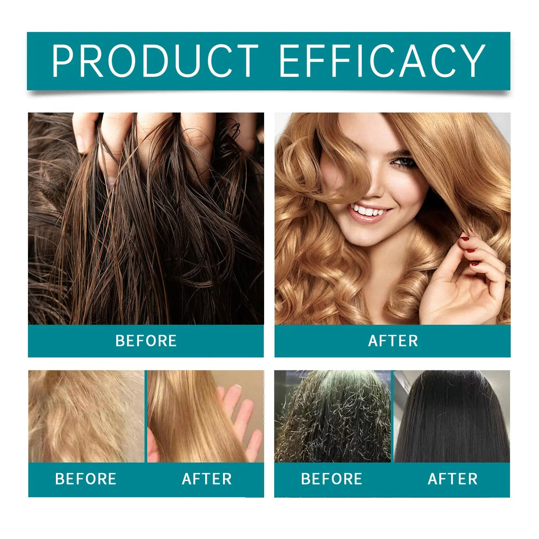 Organic Rosemary Hair Care Set Shampoo&Conditioner&Serum Nourish Strengthen Hair Roots Improve Dry Frizzy Hair Smooth Treatment Halalzen