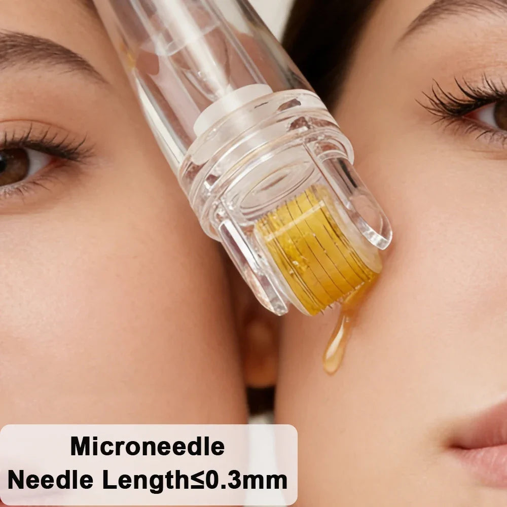 10pcs Salmon DNA PDRN Ampoule Skin Booster Serum Kit Facial Skin Whitening Moisturizing For 0.3mm Microneedle Serum