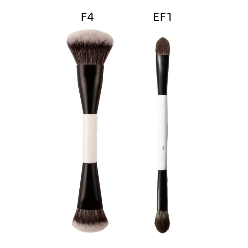 F4 All Mario Dual-Ended Foundation Face Brush Double-ended Powder Blush Contour And Soft Fiber Eyeshadow Concealer Makeup Brushe