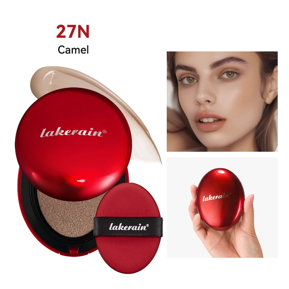 Sunscreen Cushion Foundation Fit Cushion Foundation Full Coverage Waterproof Long-lasting Concealer Long-lasting Korean Makeup