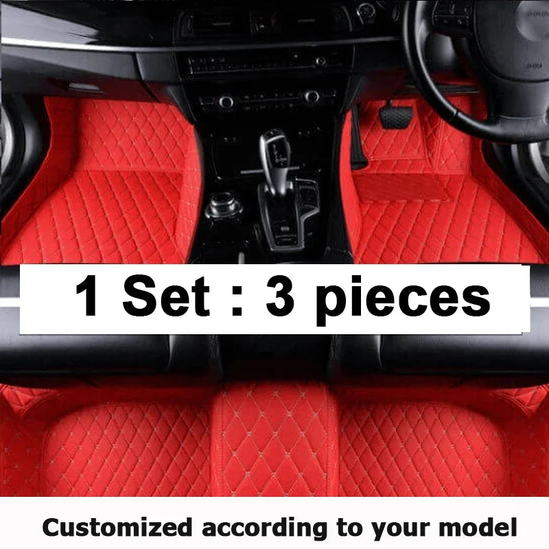For Subaru Forester 2006-2022 Car Leather Floor Mats Auto Interiors Covers Carpets Accessories Foot Pads Waterproof Rugs