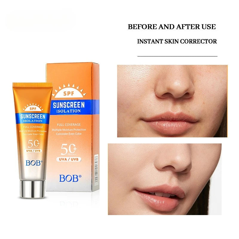 Refreshing Moisturizing Sunscreen with UV Protection, Concealer and Illuminating BB Cream Halalzen