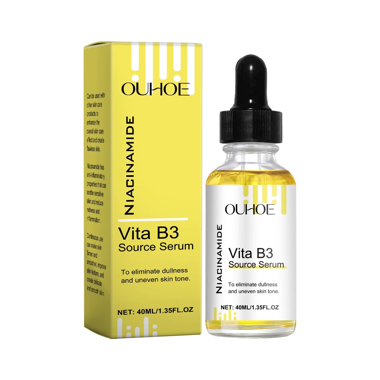 Niacinamide Face Serum Dark Spots Removal Brightening Rejuvenating Fade Melasma Hydrating Anti Wrinkle Vitamin B3 Essence