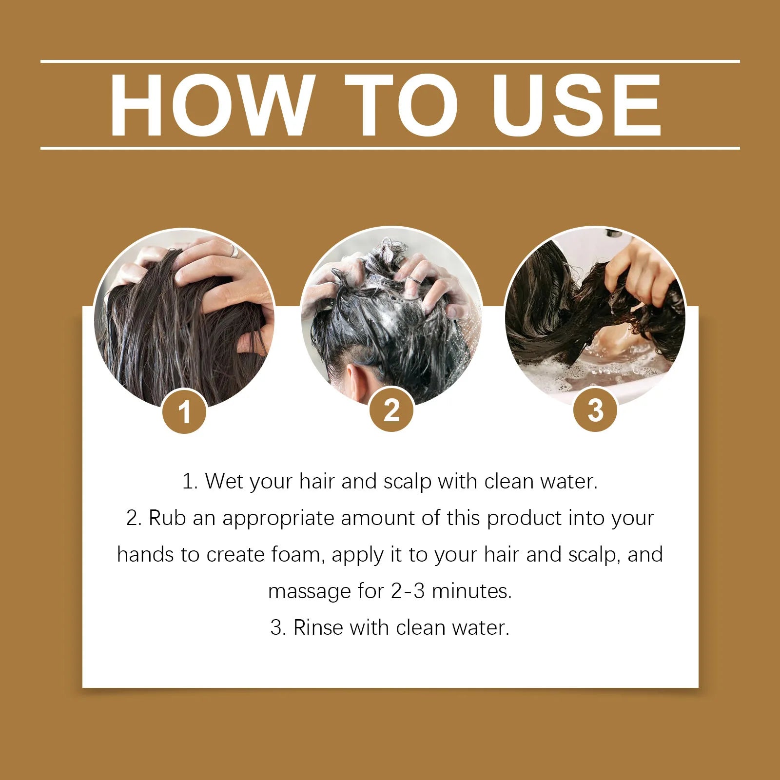 Anti Hair Loss Shampoo Deep Cleansing Scalp Strengthen Roots Improve Dryness Oil Control Fluffy Refreshing Hair Growth Shampoo