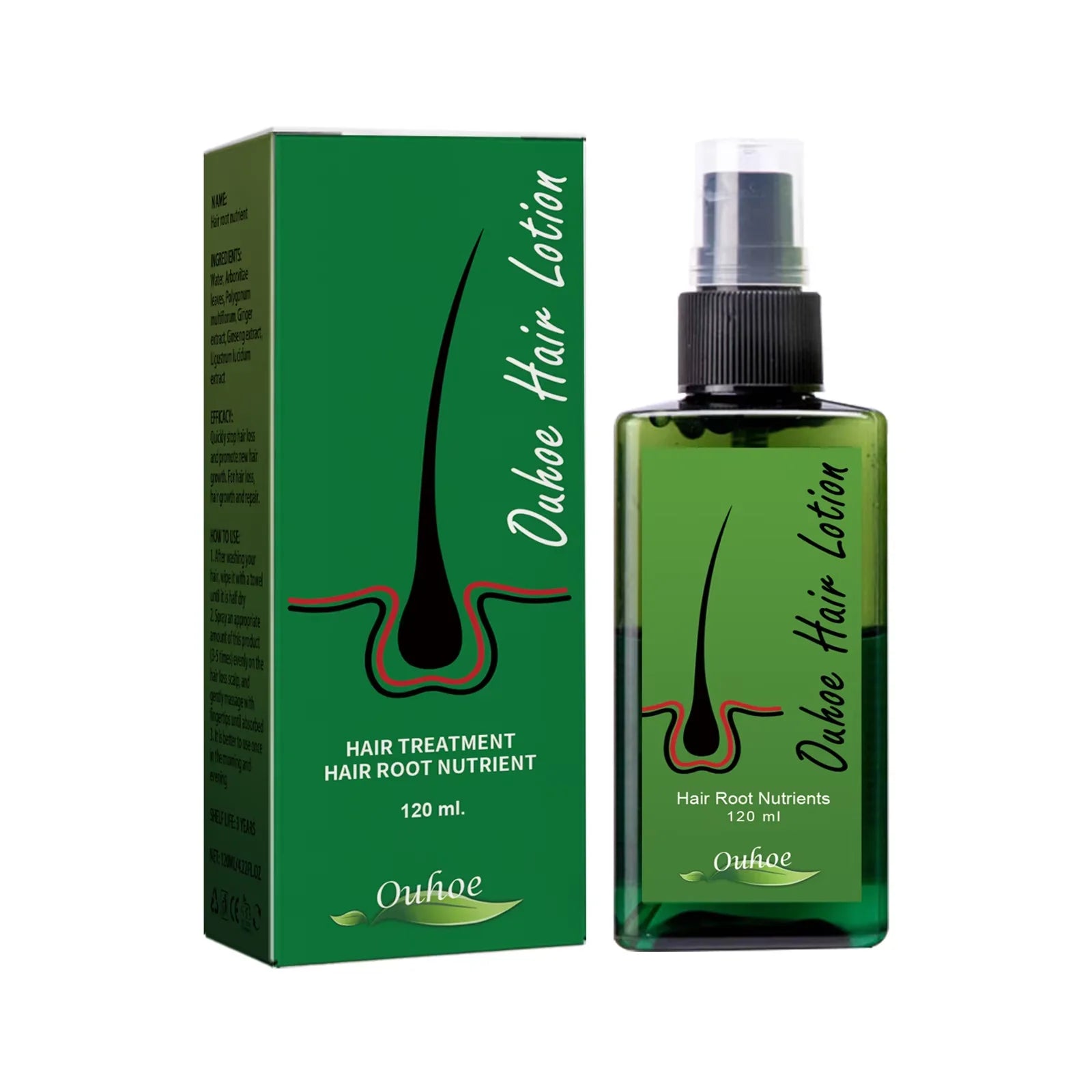 Hair Regrowth For Man Hair Growth Spray Anti Hair Loss Baldness Hair Root Repair Damaged Scalp Treatment Hair Growth Serum New