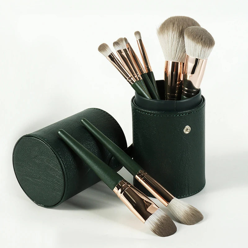 KLINA 14Pcs Makeup Brushes Soft Makeup Tools Cosmetic Powder Eye Shadow Foundation Blush Blending Detail Eyebrow Lip Beauty Halalzen
