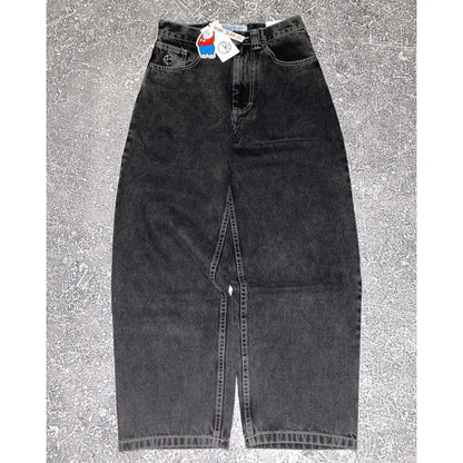 Y2k big boy jeans hip hop cartoon embroidery graphic loose baggy jeans harajuku streetwear high waisted vintage wide leg pants