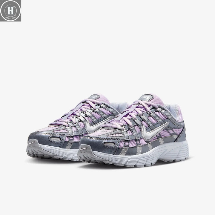 Nike genuine P-6000 children's cushioned retro sports breathable dad shoes HV5064-500 HALALZEN