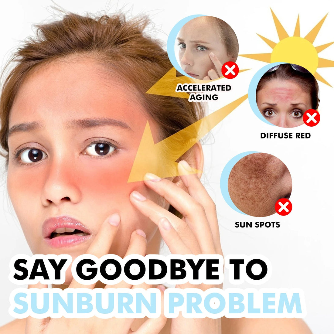Hoygi Hyaluronic Acid Sunscreen Stick Broad Spectrum SPF 50+ Hydrating Non-Greasy Fast Absorbing for Face and Body On-The-Go Halalzen
