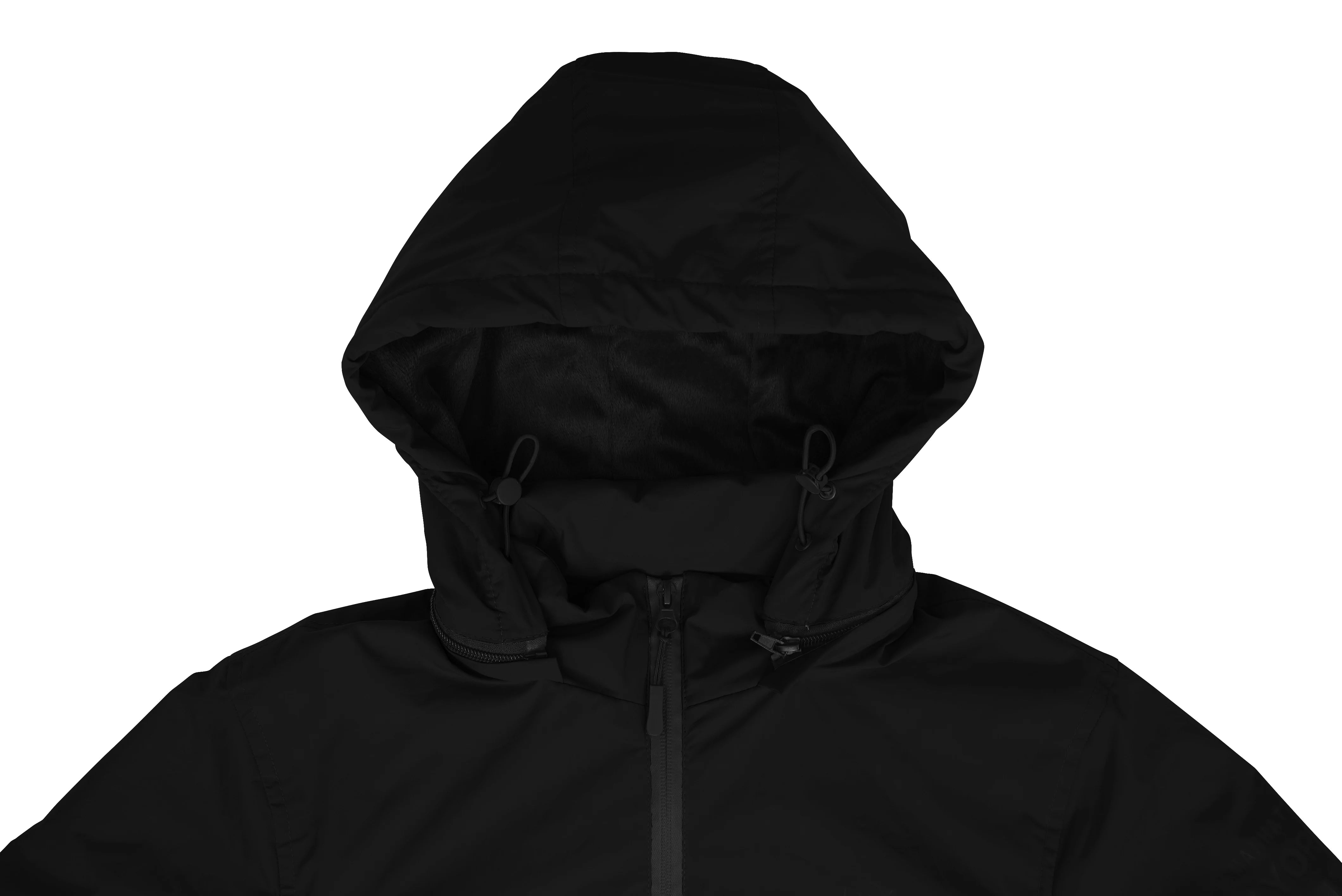 Men's casual hooded jacket, fashionable windbreaker with zipper pocket for winter wear