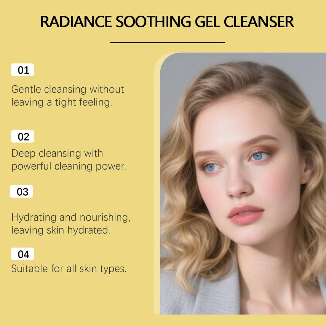 Kojic Acid & Niacinamide Face Wash Brightening Facial Cleanser for Dark Spots & Glowing Skin Evens Skin Tone Acne Scar Care Halalzen