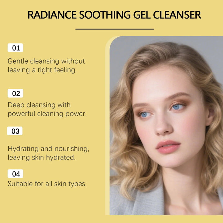 Kojic Acid & Niacinamide Face Wash Brightening Facial Cleanser for Dark Spots & Glowing Skin Evens Skin Tone Acne Scar Care Halalzen