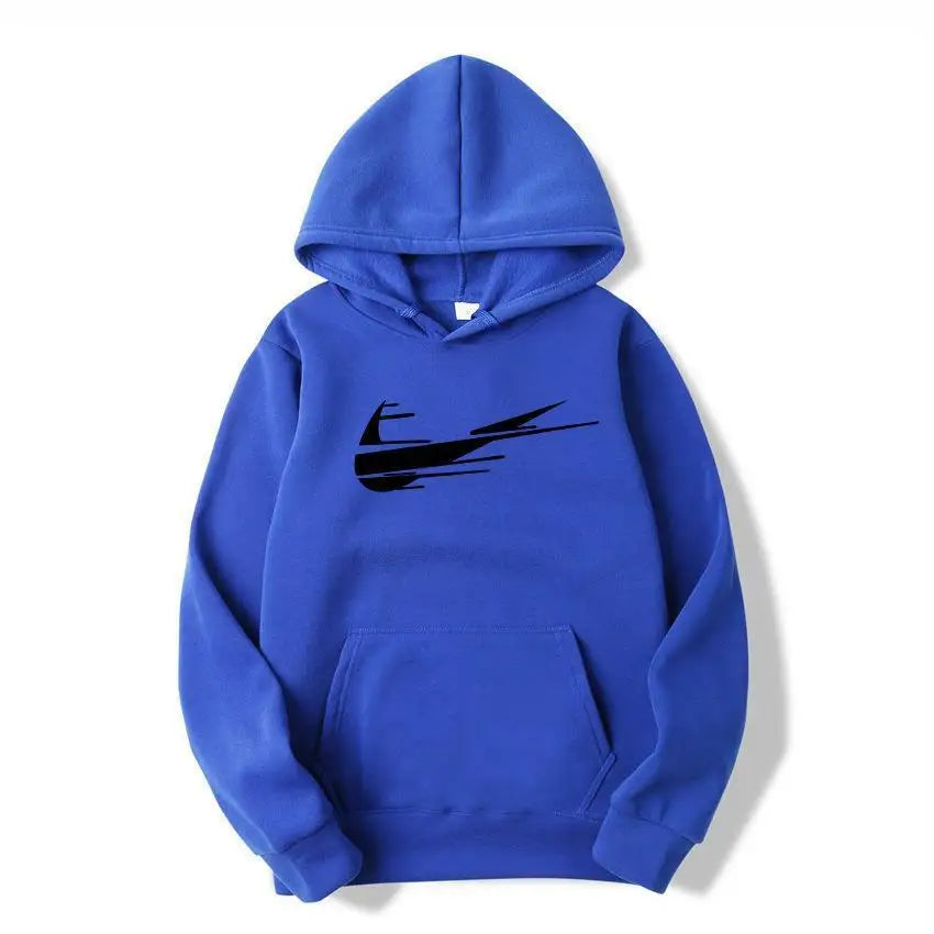 High end men's and women's hoodies, hoodies, autumn and winter casual fleece printed jackets, hoodies