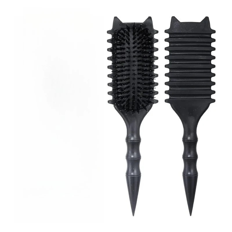 WANMEI Salon Styling Curly Hair Styling Brush Curl Hair Brush for Combing and Shaping  Curls Reduce Pulling Tools Halalzen