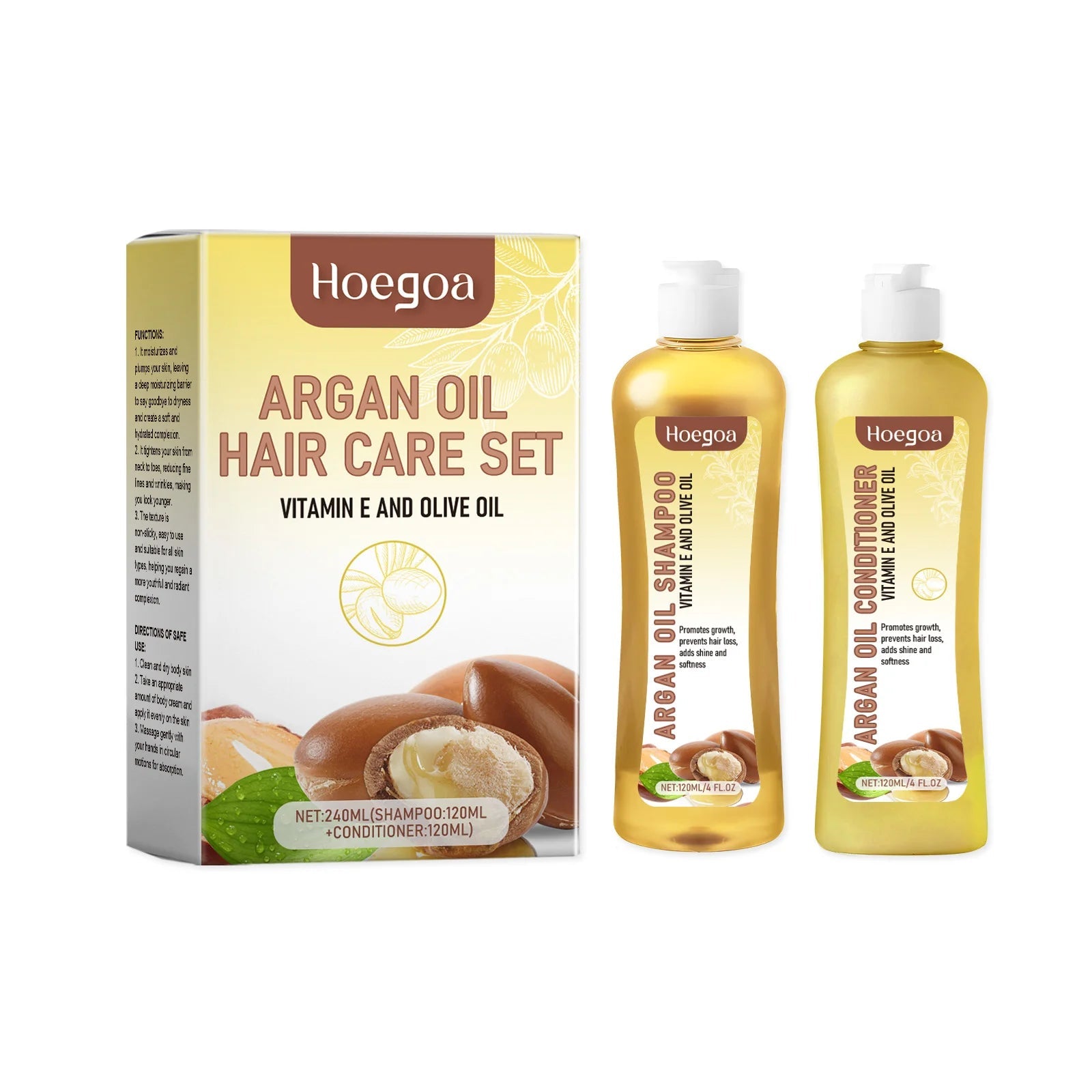 Hair Growth Shampoo Conditioner Set Repairing Strengthen Root Deep Nourish Anti Frizzy Dry Hair Oil Control Smoothing Hair Care Halalzen