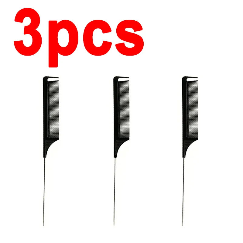 New Rat Tail Comb Salon Hairdressing Hair Styling Portable Comb Hair Brush Barber Accessories SZI11