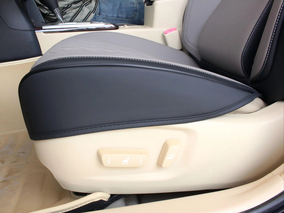 Front seat protectors, breathable and comfortable car seat cushions, suitable for all models with split seats