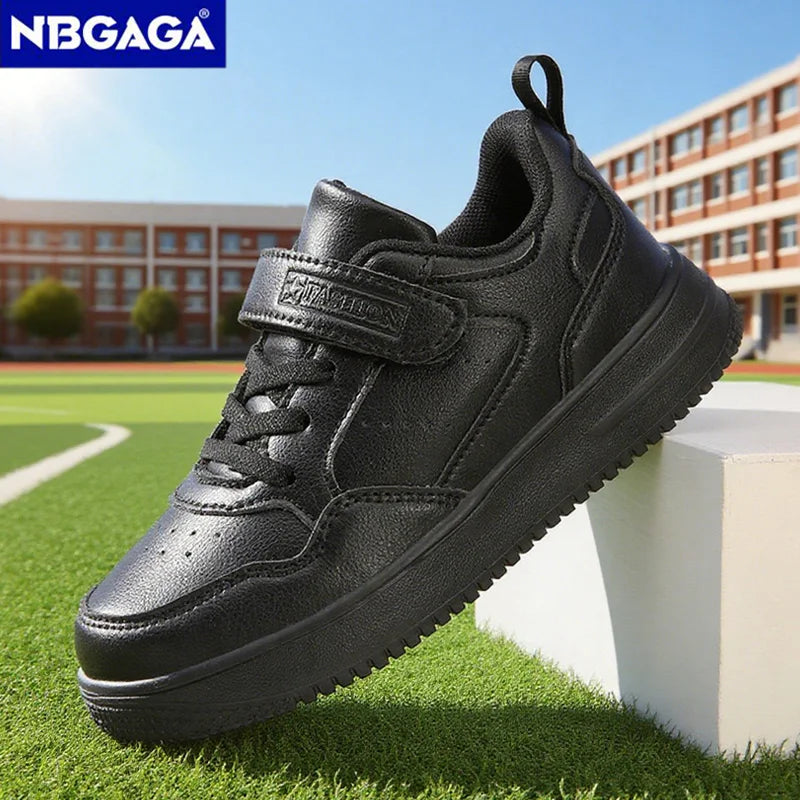 Trendy Children Sports Shoes Boys Sneaker Soft-soled Lightweight School Kids Non-slip Casual Walking Shoes Size 28-39