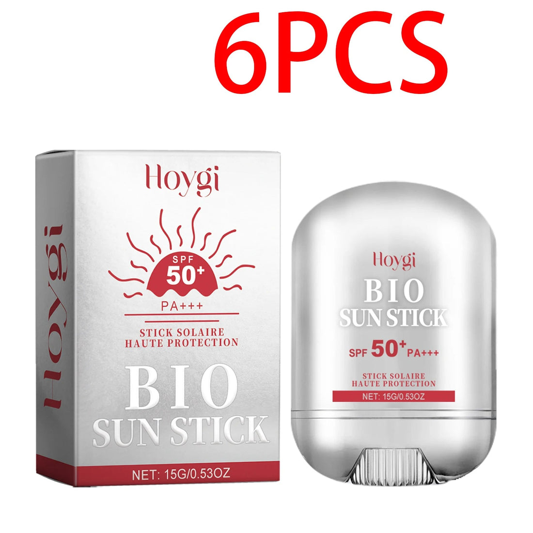 Hoygi SPF50+ Sunscreen Stick Cream Moisturizing Prevent UV Delay Freckle Brightening Skin Tone Smoothing Sunscreen Cream Halalzen