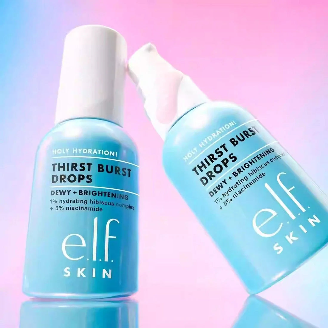 Hot Elf Skincare Products Pre Makeup Gel Green Pink Primer 24ml Exfoliate Clean Pores Makeup Lasting Moisturizing Setting Spray