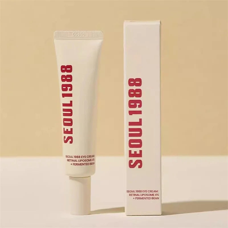 Soothing Moisturizing Improve Brightening Facial Snail Mucin Rice Cream 4% Retinol Serum Eye Cream Seoul 1988 Korea Skincare Set